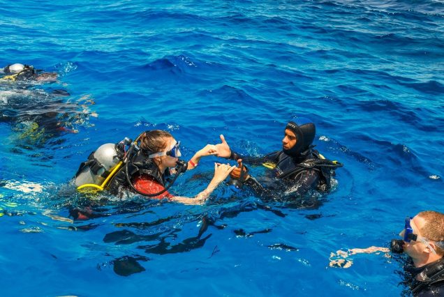 PADI Discover Scuba Diving from Hurghada